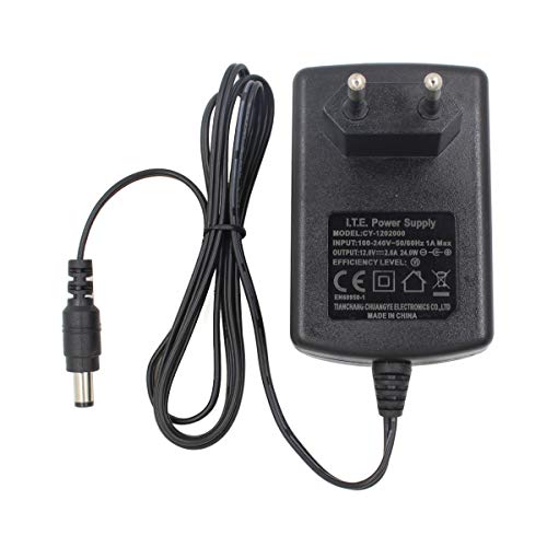 Security-01 Adattatore Ac 110-240 V A Dc 12 V 2 A, Spina 5,5 Mm X 2,1 Mm, Per Telecamera Cctv Dvr Led String Luce