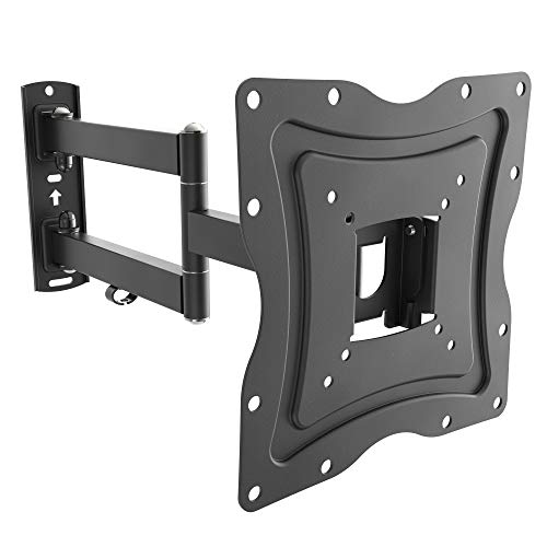 Ricoo Supporto Tv Parete S2222 Girevole Inclinabile Televisore 29-50" (74-127 Cm) Staffa Universale Televisione Led/Lcd/Curvo Vesa 75 X 75-200 X 200