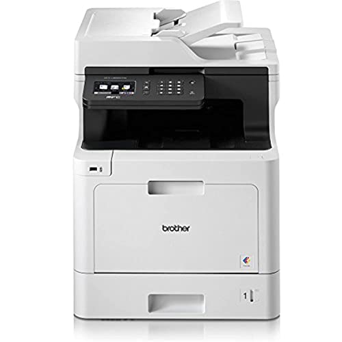 Brother Mfc L8690Cdw A4 Imprimante Laser Couleur, Sans Fil, Pc Et Réseau Connecté, Impression, Copie, Numérisation, Télécopie Et 2 Impression Recto Ve