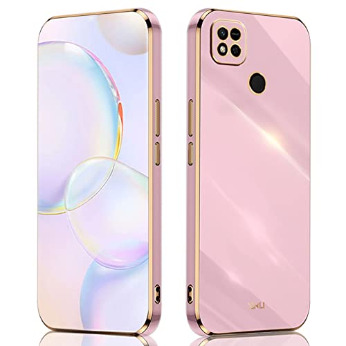 Qiyin Cover Per Xiaomi Redmi 10A/Xiaomi Redmi 9C/Xiaomi Redmi 9C Nfc, Cabina Silicone Colorato Case Proteggi La Fotocamera, Custodia Antiurto Ultrasot