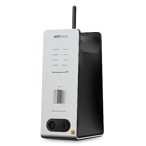 Hifiman - Ef600, Amplificatore Per Cuffie Da Tavolo Bilanciato Con Dac/Preamp/Supporto Per Cuffie Incorporato, Con Dac Hymalaya Pro R2R E Bluetooth, C