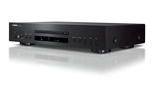 Yamaha Cd-S303 - Lettore Cd Con Dac Ad Alte Prestazioni Da 192 Khz/24 Bit, Pure Direct, Porta Usb, Supporto Audio Ad Alta Risoluzione, Nero