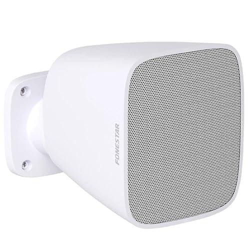 Fonestar Sonora 3Tb Altoparlante Da Superfice, Diffusore Audio Con Trasformatore Di Linea A 100V, Cassa Altoparlante A Bassa Impedenza Bianco