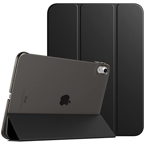 Timovo Cover Custodia Compatibile Con Ipad 10 Generazione 10,9" 2022, Ipad 10 Cover Con Retro In Pc Rigido Semi-Trasparente, Funzione Di Auto Sveglia/