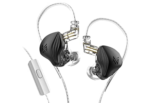 Kz Zex Earbuds With Microphone Black