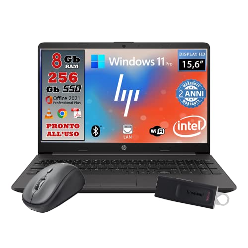 Hp 250 G9 15.6'' Celeron Ram 8Gb Ssd 256Gb 6F203Ea