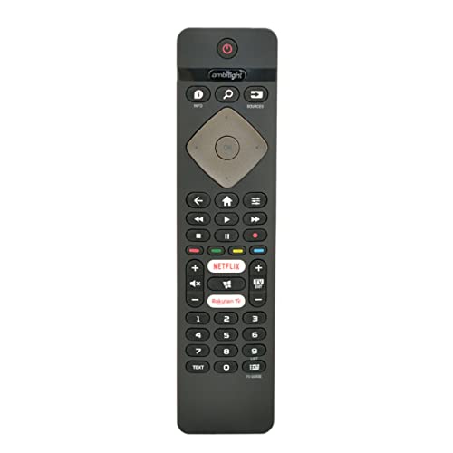 Telecomando Di Ricambio Adatto Per Philips Ambilight Smart Led Tv 24Pfs6855/12 32Pfs6805/12 65Pus6554/12 43Pfs6805/12 58Pus6504/12