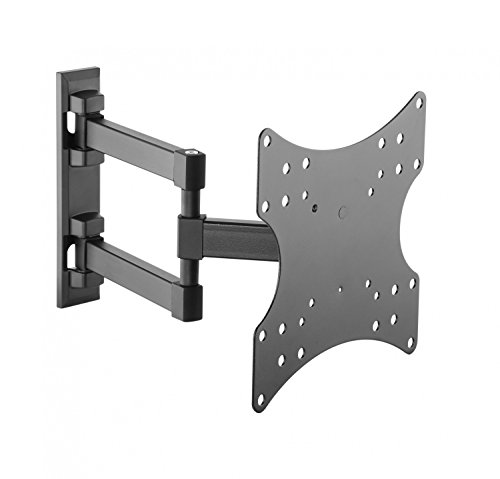 Ricoo Supporto Tv Parete S7722 Girevole Inclinabile Televisore 23-42" (58-107 Cm) Staffa Universale Televisione Led/Lcd/Curvo Vesa 75 X 75-200 X 200