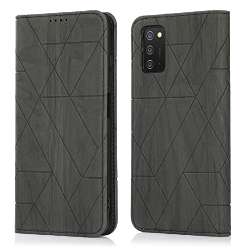 Mikulle Cover A Libro Samsung Galaxy A03S,Custodia In Pelle Samsung Galaxy A03S Magnetica Cover,Flip Folio Pu Pelle Portafoglio Per Samsung Galaxy A03