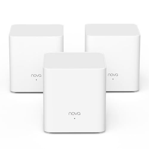 Tenda Nova Wifi 6 Mesh Ax1500 (Mx3), Sistema Wifi 6 Per Tutta La Casa, Mu-Mimo, Copertura Fino A 4-6 Camere Da Letto, Porte Gigabit, Controllo Parenta