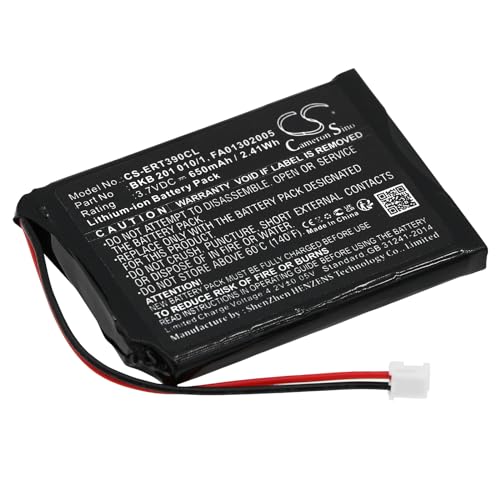 Techtek Batterie Compatibile Con [Mitel] 5602, 5603, 5613, 5614, Per [Aastra] 660177, 660177/R1C, Per [Ascom] 9D41, D41, D43, R1D, Per [Swyx] D210, D2