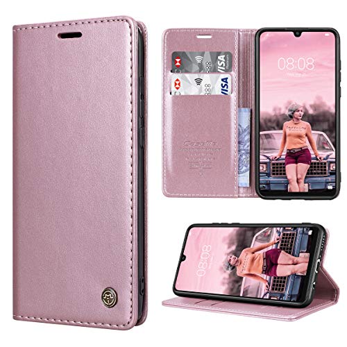 Ruipower Cover Per Huawei P30 Lite Pelle Premium, Custodia Huawei P30 Lite Portafoglio Magnetica Flip Con Silicone Bumper Cover Libro Huawei P30 Lite/