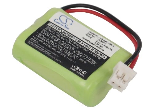 Techtek Batterie Compatibile Con [Audioline] Dect 7500, Dect 7500 Micro, Dect 7500 Plus, Dect 7501, Dect 7800, Dect 7800 Micro, Dect 7800B, Dect 7801,