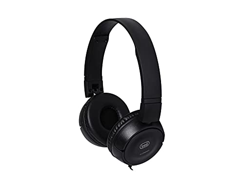 Trevi Htv 649 B Cuffie Stereo Tv Con Filo Comode E Leggere, Controllo Volume Integrato, Alta Qualità Acustica, Impedenza 32Ohm, Sensibilità 94Db E Fre