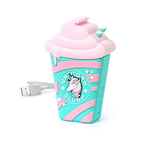 Legami - Caricabatteria Portatile, My Super Power, Batteria Ricaricabile, 8,8X10,6 Cm, Tema Unicorn, Cavo Di Ricarica Usb/Micro Usb Per Il Power Bank