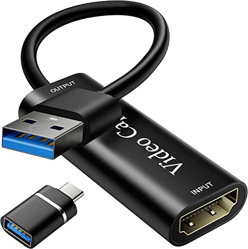 Scheda Acquisizione Video, 4K 1080P Hdmi Video Capture Card Full Hd Scheda Video Capture, Windows Linux Mac Os, Camera/Dv/Streaming/Gioco/Trasmissione