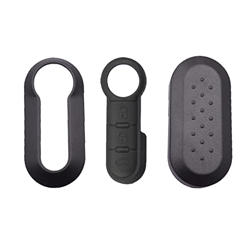 Guscio Chiave Con 3 Tasti Compatibile Con Fiat Punto - Stilo - Panda - 500 –500L - Lancia Delta Ottimo Per Proteggere La Tua Chiave