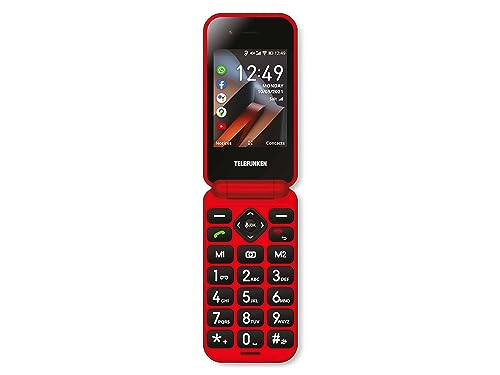Telefono Cellulare Telefunken S740 Red 2.8"