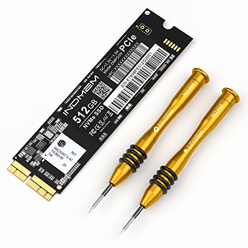 Indmem - Ssd Nvme Pcie Per Macbook Air 2013-2017, Macbook Pro Retina 2013-2015, Imac 2013-2017, Mac Pro 2013, Mac Mini 2014 (Aggiornare Prima Dell’Ins