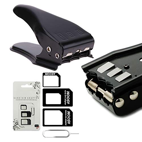 Mmobiel Pinza Universale 3 In 1 Per Tagliare Le Carte Sim Classic/Micro/Nano Inclusi 3X Adattatori Ed 1 Estrattore Compatibile Con Iphone Samsung Sony