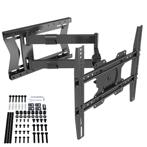 Xtrarm Titon 80 Turn - Supporto Fisso Da Parete Per Tv, 80 Cm, Nero, Tv: Circa 32 – 75 Pollici, Vesa Max 400 X 400 Mm, Girevole