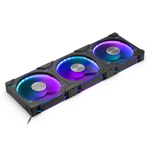 Phanteks D30 Pwm Reverse Airflow, D-Rgb Lüfter, 3Er Pack - 140Mm, Schwarz