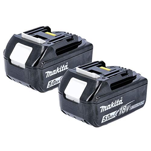 Makita 2Bl1850 18 V 5.0 A Batteria Agli Ioni Di Litio Lxt – Nero (Confezione Da 2)