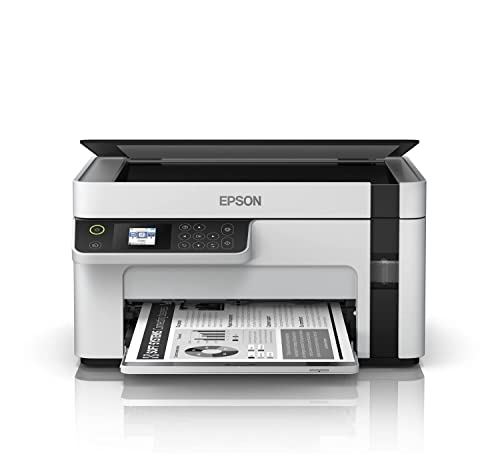 Epson Multifunction Compact Printer Ecotank M2120 Mono, Inkjet, A4, Wi-Fi, Bianco