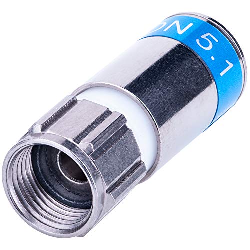 40 Connettori A Compressione Cablecon F-56-Cx3 5.1