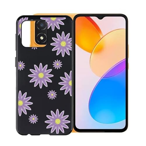 Wimspeed Cover Per Honor X5 Plus (6.50"), Custodia Per Telefono Ultrasottile Antiurto E Antigraffio, Morbido Silicone Tpu Nero Protettiva Case Per Hon
