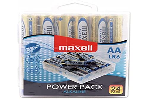 Maxell 24X Lr6 Aa Single-Use Battery Alcalino