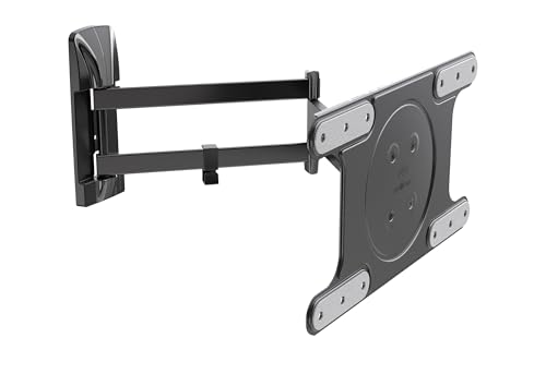 Meliconi 480871 - Supporto Tv Da Parete Oled Sdr Con Doppio Braccio Per Tv Di Ultima Generazione Da 40'' A 82'', Portata Max 25 Kg, Foratura Vesa 200