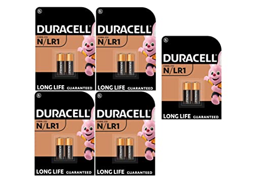 10X Duracell N/Lr1 E90 (5 Blister Da 2 Batterie) 10 Pile