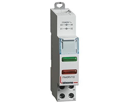 Btdin - Doppia Led Rossa+ Verde 110/400V Fn40Rv110