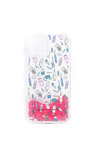 Wondee Global Brands Services Cover Trasparente In Tpu Con Motivo Infermiere E Infermieri Per Iphone 12 & 12 Pro, Multicolore