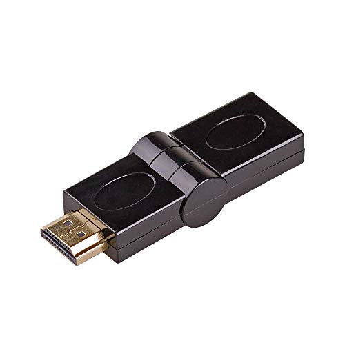 Akyga Ak-Ad-40 Adattatore Hdmi Ad Angolo 180 Gradi Femmina A Maschio Placcato Oro