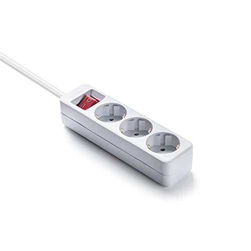 Famatel M258258 – Base Presa Tt 3 Prese Con Interruttore