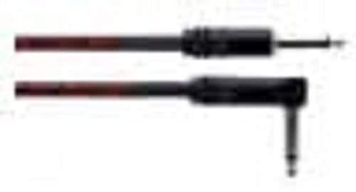 Cordial - Elements Ei 1.5 Pr-Tweed-Rd, Cavo Sbilanciato, Jack Ts (Mono)/Jack Ts (Mono) Angolato 1,5 M Tweed Rosso