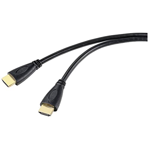 Speaka Professional Hdmi Cavo Spina Hdmi-A, Spina Hdmi-A 5.00 M Nero Sp-10133292 Canale Di Ritorno Cavo Hdmi