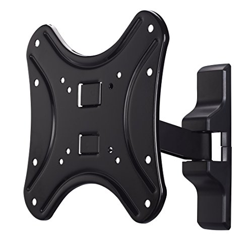 Hama 108726 Supporto Per Tv Da Parete, Massimo 25 Kg, Vesa 200 X 200, 48-117 Cm (19-46"), 2 Snodi, Nero