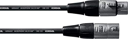 Cordial Cavo Microfono Xlr 1 M