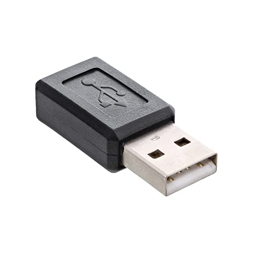 Inline 31612 Adattatore Micro Usb Usb A Maschio A Micro Usb B Femmina