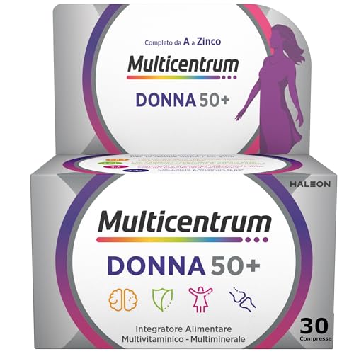 Multicentrum Donna 50+, Confezione Da 30 Pezzi