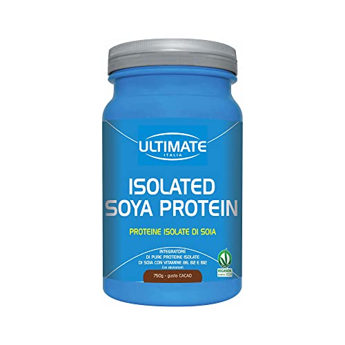 Ultimate Italia Isolated Soya Protein – Proteine Isolate Della Soia - Bcaa, Arginina, Glutammina – Proteine 100% Vegetali – Ideale Per Vegani E Intoll