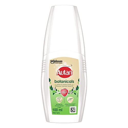 Autan Botanicals Vapo, Insetto Repellente E Antizanzare A Base Di Olio Di Eucalipto, 1 Confezione Da 100 Ml