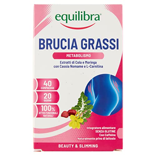 Equilibra Integratori Alimentari, Perdita Di Peso Bruciagrassi, Integratore Per L'Equilibrio Del Peso Corporeo, Azione Tonica, Stimola Il Metabolismo,