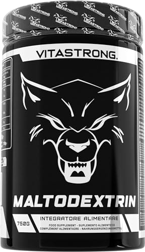Maltodestrine Vitastrong | Maltodextrin Integratore Alimentare Energetico | Miscela Di Carboidrati Di Nuova Generazione | Insapore, Altamente Energeti