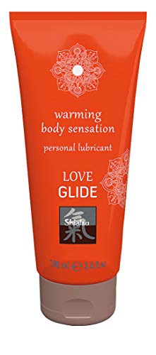 Shiatsu Lubricante A Base De Agua Que Calienta El Amor Glide - 100 Ml
