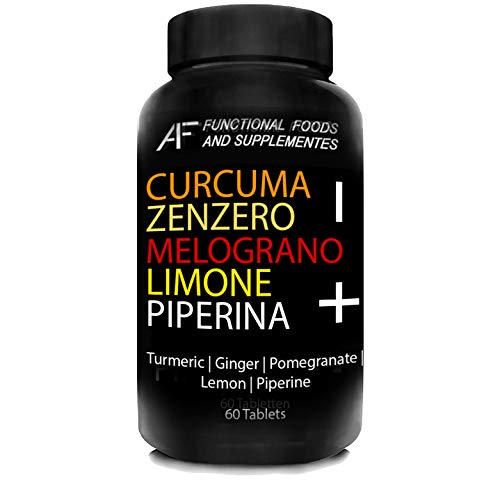 Czmlp+ A.I.F. | 60 Cpr | Curcuma-Zenzero-Melograno-Limone-Piperina Il Bruciagrassi Con I 5 + Potenti Principi Attivi