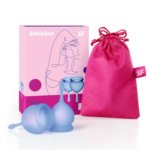 Satisfyer 'Feel Good - Menstrual Cup Set', 15 & 20 Ml